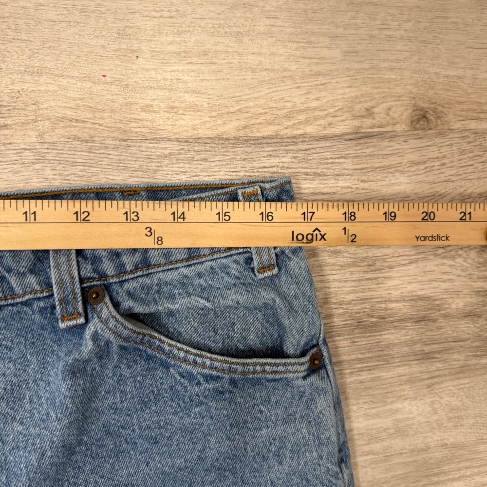 Levi's 540 Jeans Mens Relaxed Fit Straight Leg Light Wash Denim Pants 34x31 - Picture 9 of 10